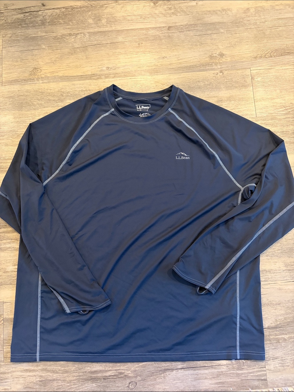 L.L.Bean Navy Blue Long-Sleeve Base Layer